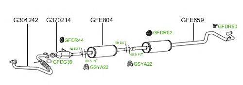 Система выпуска ОГ GT Exhaust 880