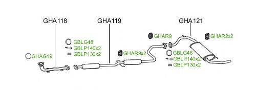 Система выпуска ОГ GT Exhaust 914