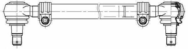 Поперечная рулевая тяга LEMFÖRDER 2329501