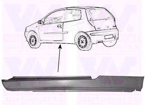 Накладка порога VAN WEZEL 1620101