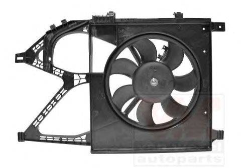 Вентилятор, охлаждение двигателя VAN WEZEL 3777747