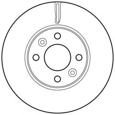 Тормозной диск BENDIX 562636BC