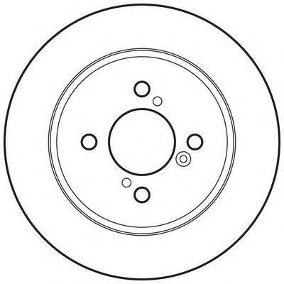 Тормозной диск BENDIX 562698BC