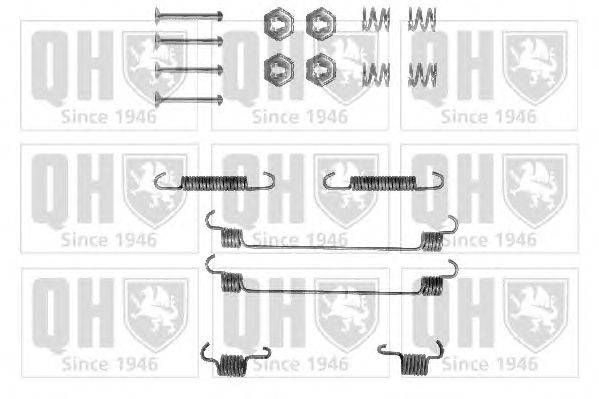 Комплектующие, тормозная колодка QUINTON HAZELL BFK266