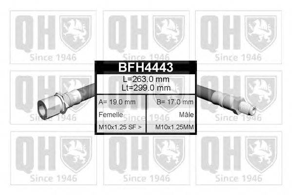 Тормозной шланг QUINTON HAZELL BFH4443