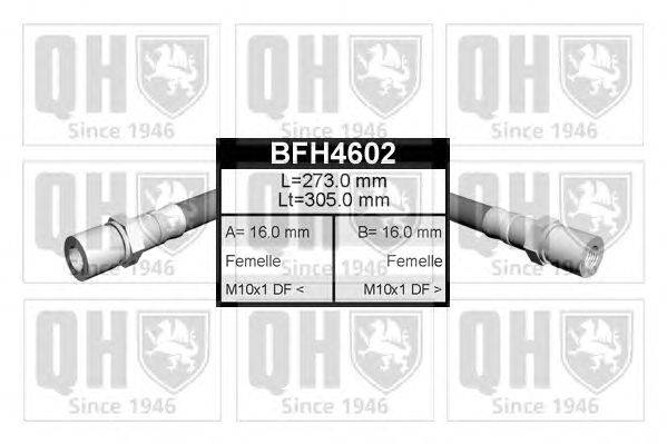 Тормозной шланг QUINTON HAZELL BFH4602