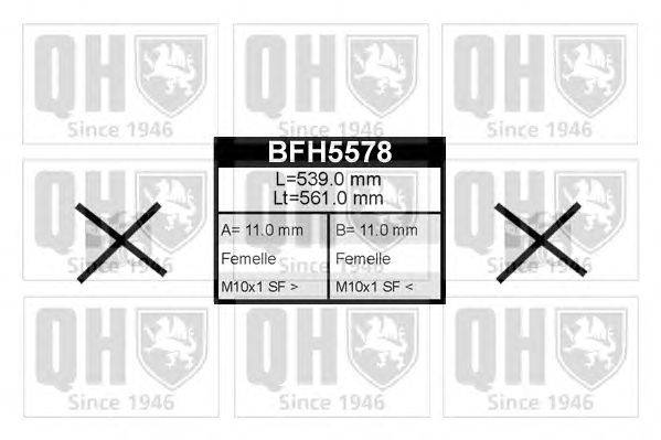 Тормозной шланг QUINTON HAZELL BFH5578