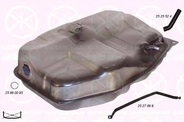 Топливный бак VAN WEZEL 1844084