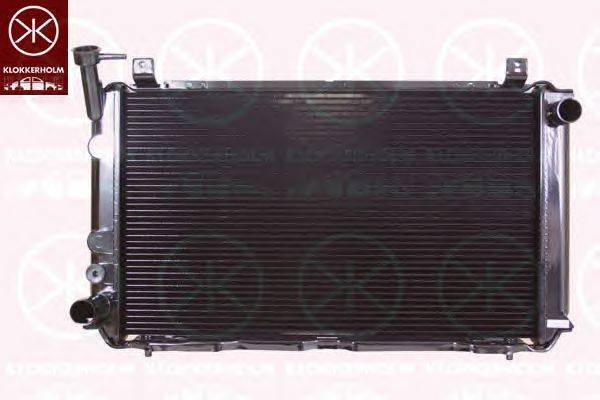Радиатор, охлаждение двигателя KLOKKERHOLM 1626302054