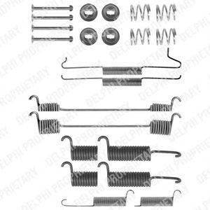 Комплектующие, тормозная колодка DELPHI LY1170