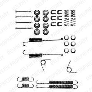 Комплектующие, тормозная колодка DELPHI LY1188