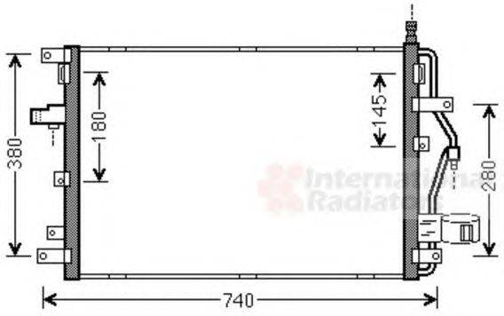 Конденсатор, кондиционер SCHLIECKMANN 60595158