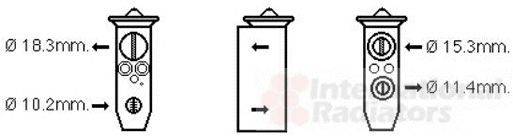 Расширительный клапан, кондиционер SCHLIECKMANN 60131357