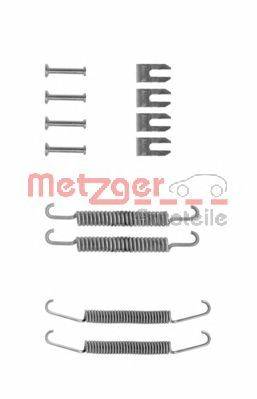 Комплектующие, тормозная колодка METZGER 105-0610