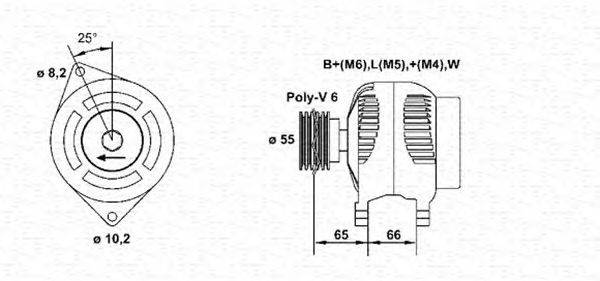 Генератор MAGNETI MARELLI 943356962010