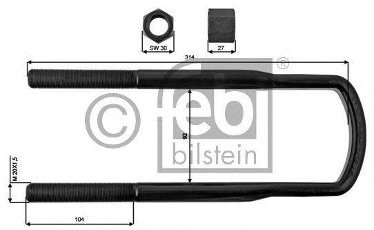 Стремянка рессоры FEBI BILSTEIN 39173