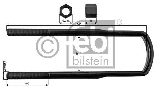 Стремянка рессоры FEBI BILSTEIN 39174