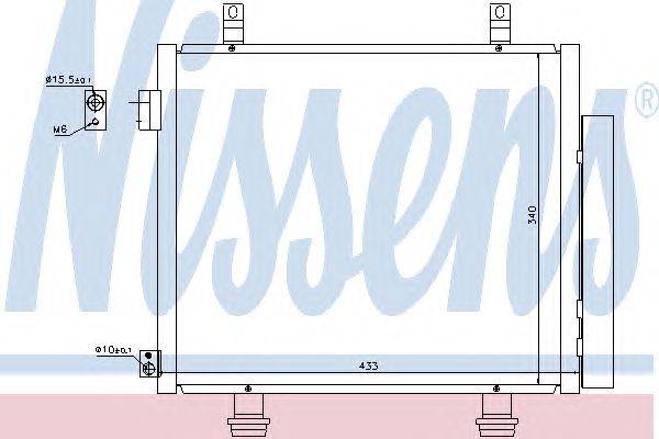 Конденсатор, кондиционер NISSENS 940193