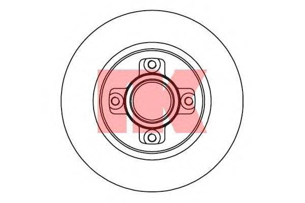 Тормозной диск NK 201951