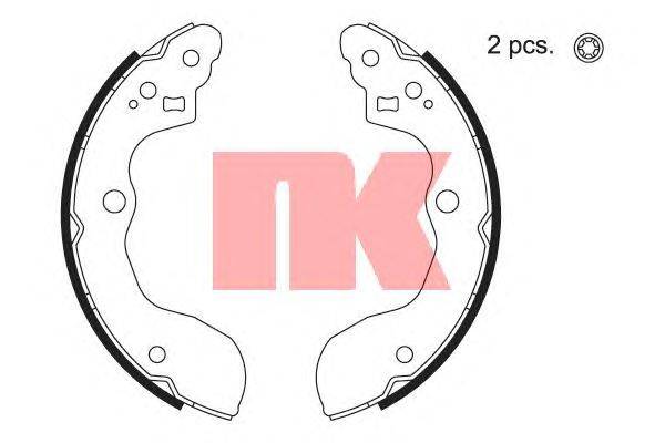Комплект тормозных колодок NK 2752821