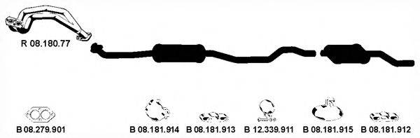 Система выпуска ОГ EBERSPÄCHER 082064