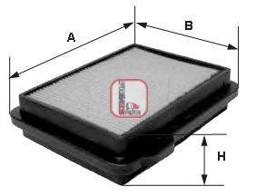 Воздушный фильтр SOFIMA S3982A