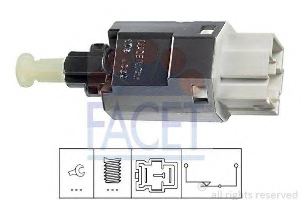 Выключатель фонаря сигнала торможения; Выключатель, привод сцепления (Tempomat) KW 510175