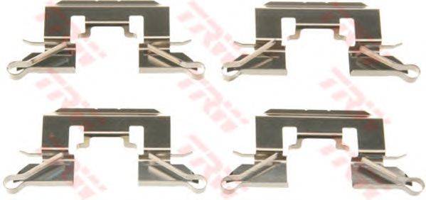 TRW (НОМЕР: PFK609) Комплектующие, колодки дискового тормоза