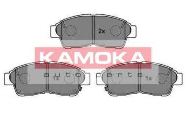 Комплект тормозных колодок, дисковый тормоз KAMOKA 1011734