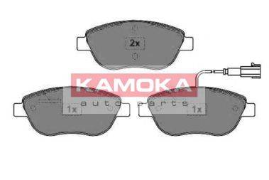 Комплект тормозных колодок, дисковый тормоз KAMOKA 23981