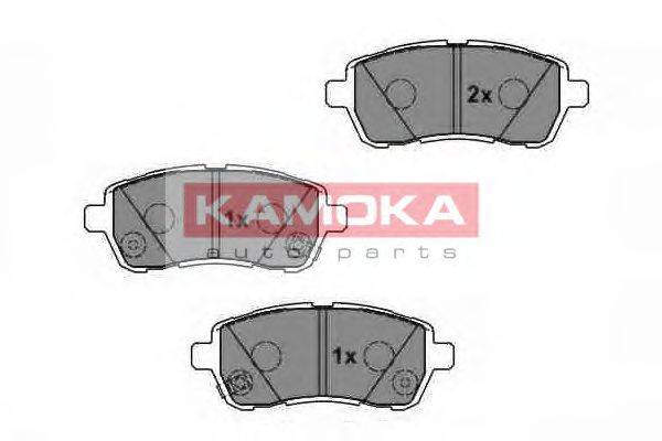 Комплект тормозных колодок, дисковый тормоз KAMOKA 24284