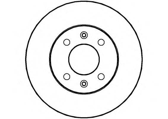 Тормозной диск NATIONAL NBD1393
