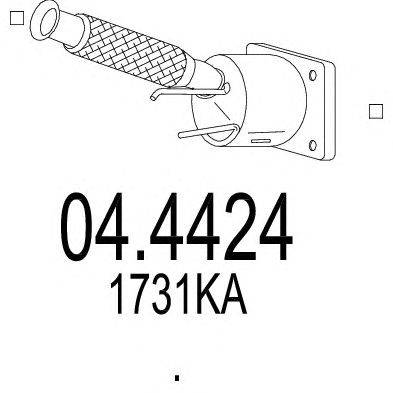 Катализатор MTS 04.4424