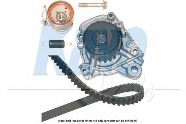 Водяной насос + комплект ручейковых ремней KAVO PARTS DKT-2015