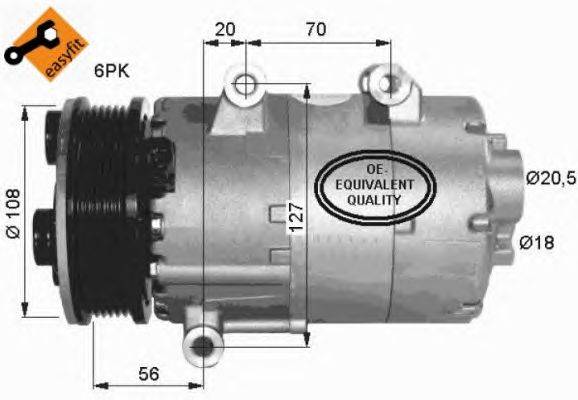 Компрессор, кондиционер NRF 32403