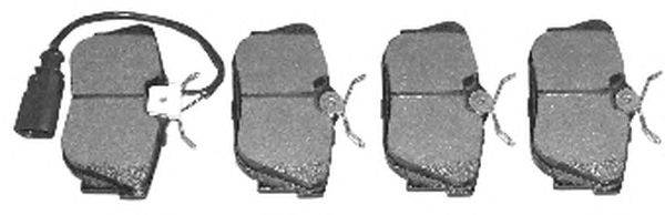 Комплект тормозных колодок, дисковый тормоз TRUCKTEC AUTOMOTIVE 07.35.142