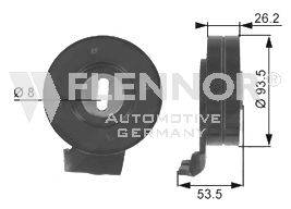 Натяжной ролик, поликлиновой  ремень FLENNOR FS22930