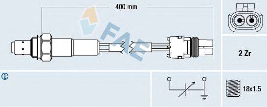 Лямбда-зонд FAE 77104