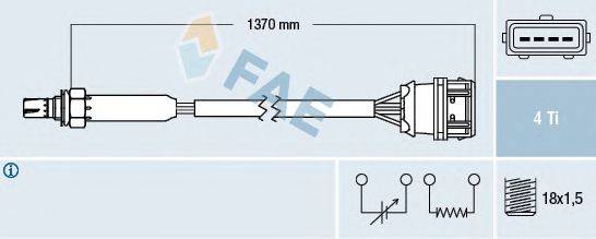 Лямбда-зонд FAE 77359