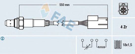 Лямбда-зонд FAE 77468