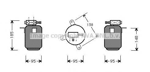 Осушитель, кондиционер AVA QUALITY COOLING BWD028