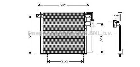 Конденсатор, кондиционер AVA QUALITY COOLING CR5017