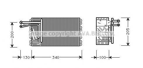 Испаритель, кондиционер AVA QUALITY COOLING JRV022