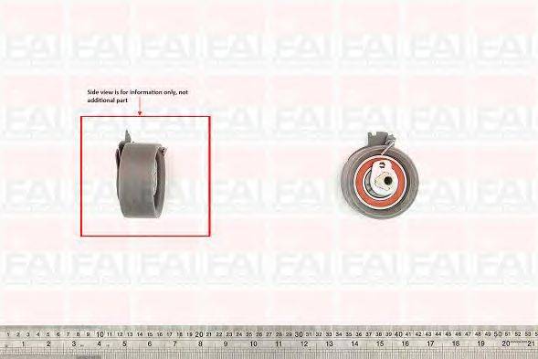 Натяжной ролик, ремень ГРМ FAI AutoParts T9483