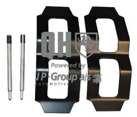 Комплектующие, колодки дискового тормоза JP GROUP BFK698