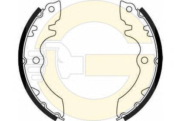 Комплект тормозных колодок GIRLING 5182479