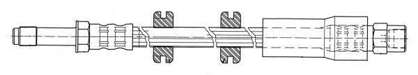 Тормозной шланг KAWE 511958