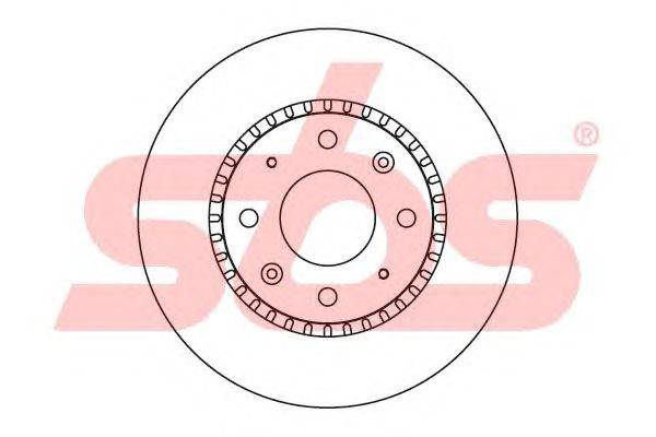 Тормозной диск sbs 1815203512