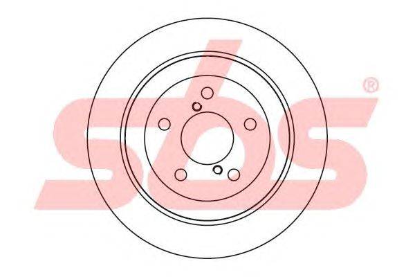Тормозной диск sbs 1815204411