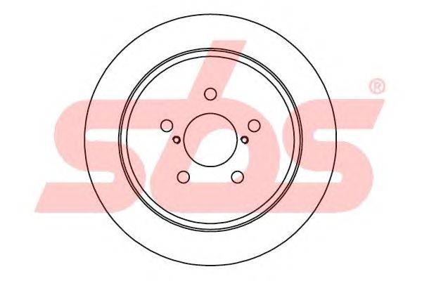 Тормозной диск sbs 1815204416